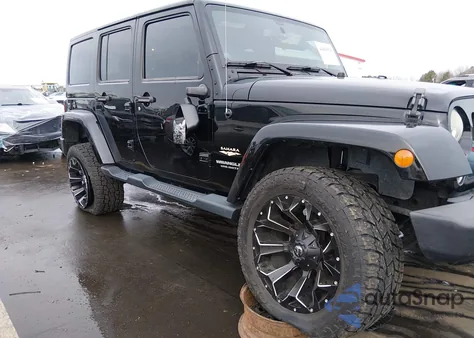 2014 Jeep Wrangler Unlimited Sahara из США, поврежденный, VIN 1C4BJWEG3EL195919